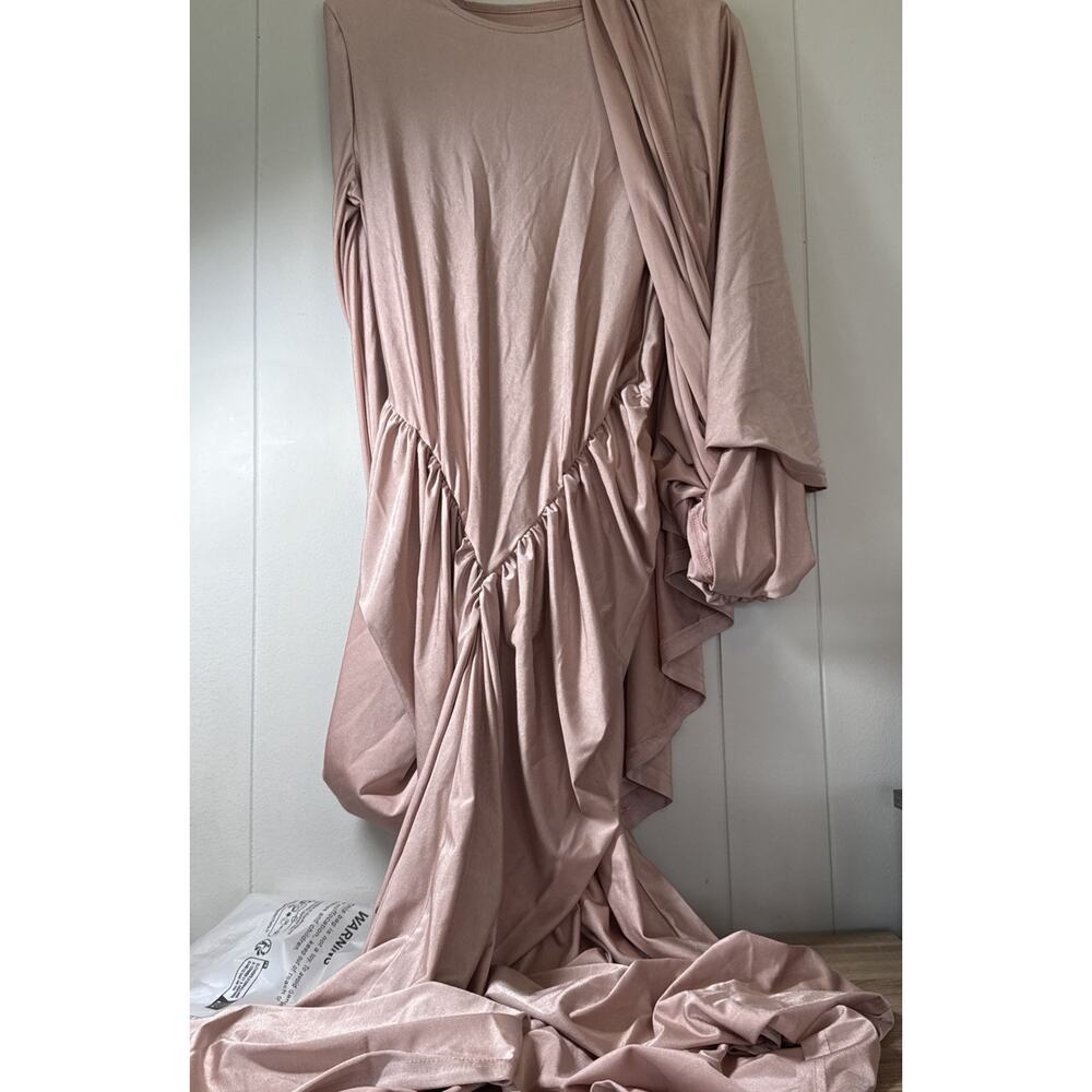 Women's Pink Photoshoot Dress Pink Size XL New DD2